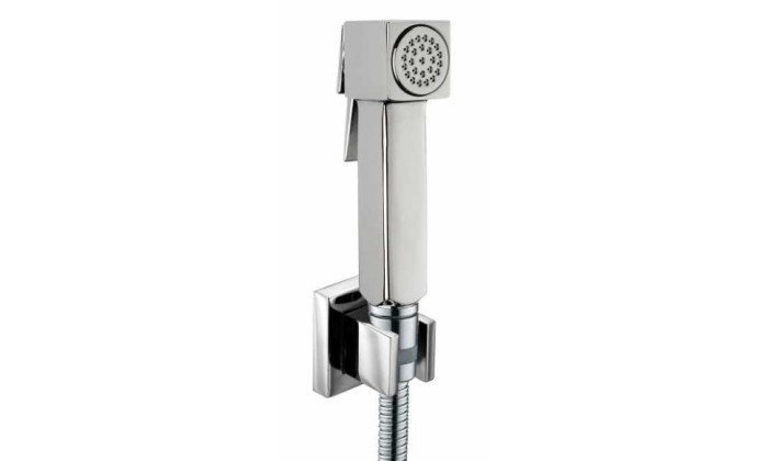 Bossini гигиенический комплект brass, cube brass, хром арт. c50020b.030