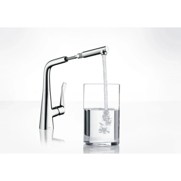 Hansgrohe смеситель для кухни, Metris M71, хром арт. 14821000