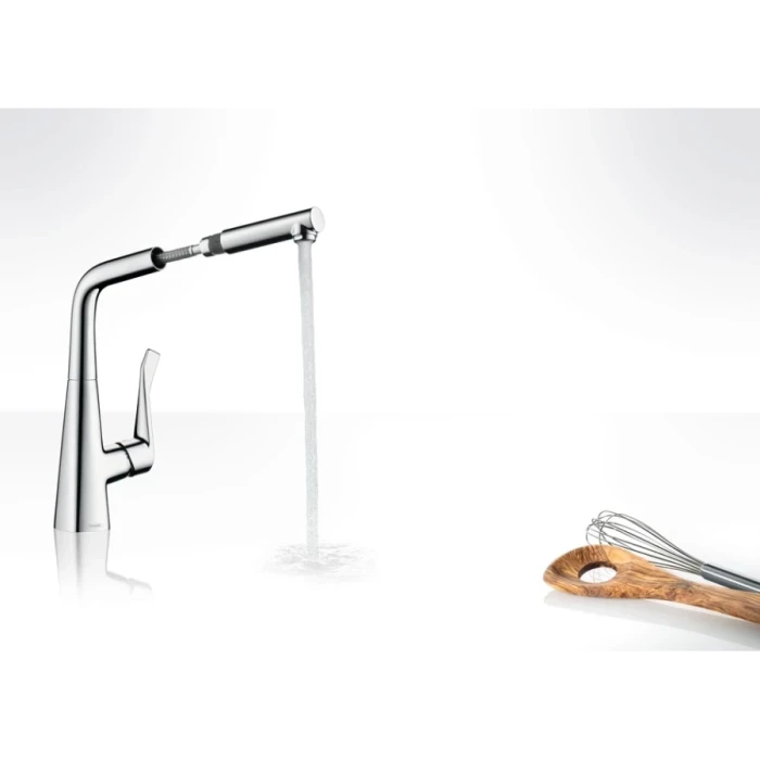 Hansgrohe смеситель для кухни, Metris M71, хром арт. 14821000