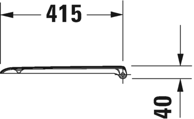 Duravit сиденье для унитаза с крышкой d-сode без автоматического опускания, d-code, 0067310000 цвет: белый