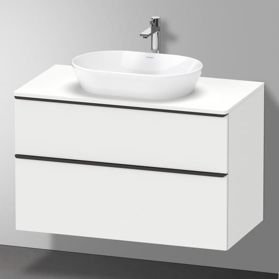 Duravit тумба подвесная под раковину 550 мм х 1000 мм, d-neo, de496801818 цвет: gres pietra grey opaco