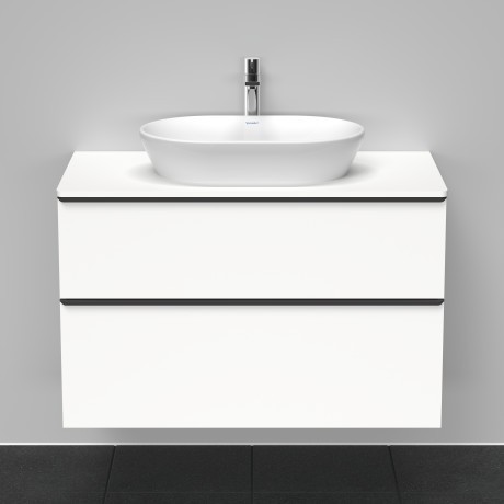 Duravit тумба подвесная под раковину 550 мм х 1000 мм, d-neo, de496801818 цвет: gres pietra grey opaco