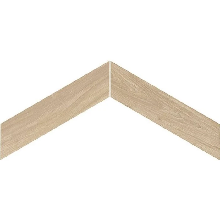 Emil Ceramica керамогранитная плитка sleekwood chevron 60° beige, арт. efc0