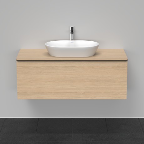 Duravit тумба подвесная под раковину 1200 мм х 550 мм и консолью, d-neo, de494903030 цвет: натуральный дуб