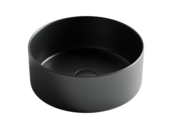 Ceramicanova раковина накладная element, cn6032mb цвет: чёрный