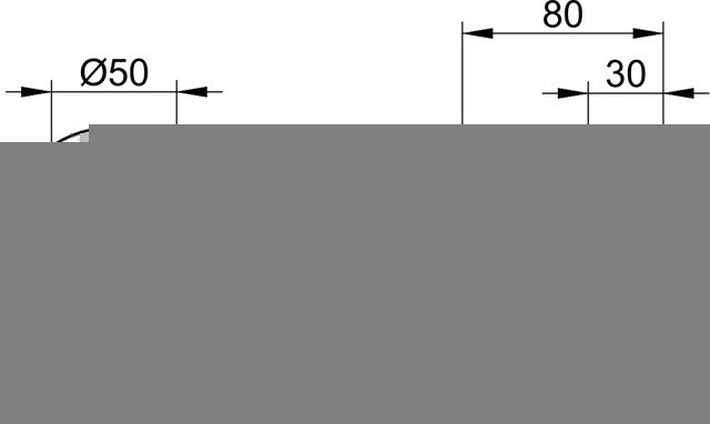 Keuco встраиваемый запорный вентиль с выводом для шланга c держателем для лейки, с рукояткой pure, с круглой розеткой, ixmo, черный матовый арт. 59541 370201