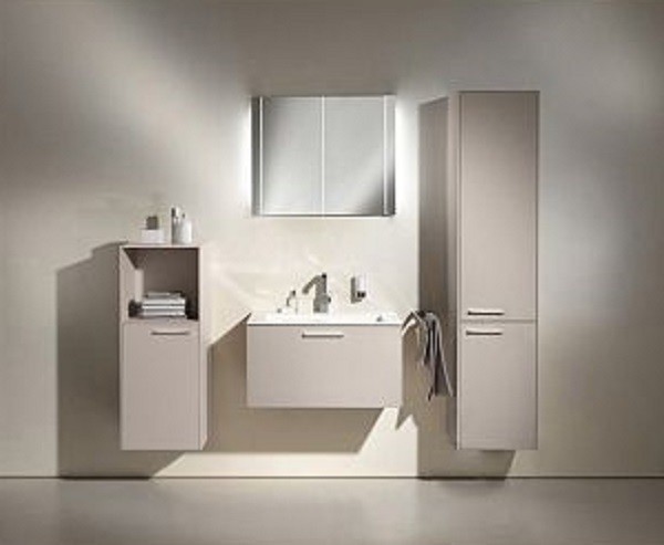 Keuco высокий шкаф-пенал, royal 60, кашемир матовый арт. 32131 450002