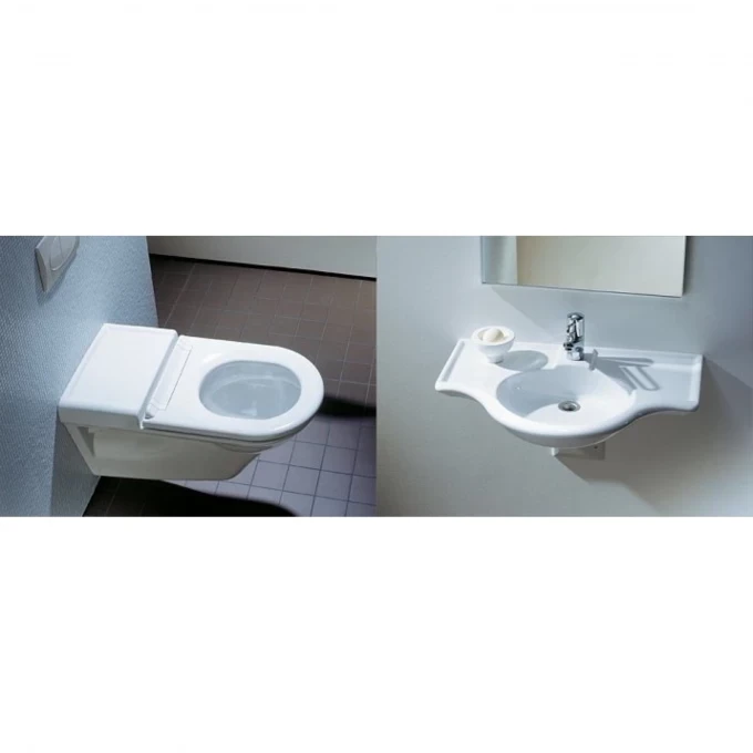 LAUFEN раковина больничная 80x55, LIBERTY - 8.1147.8.000.000.1