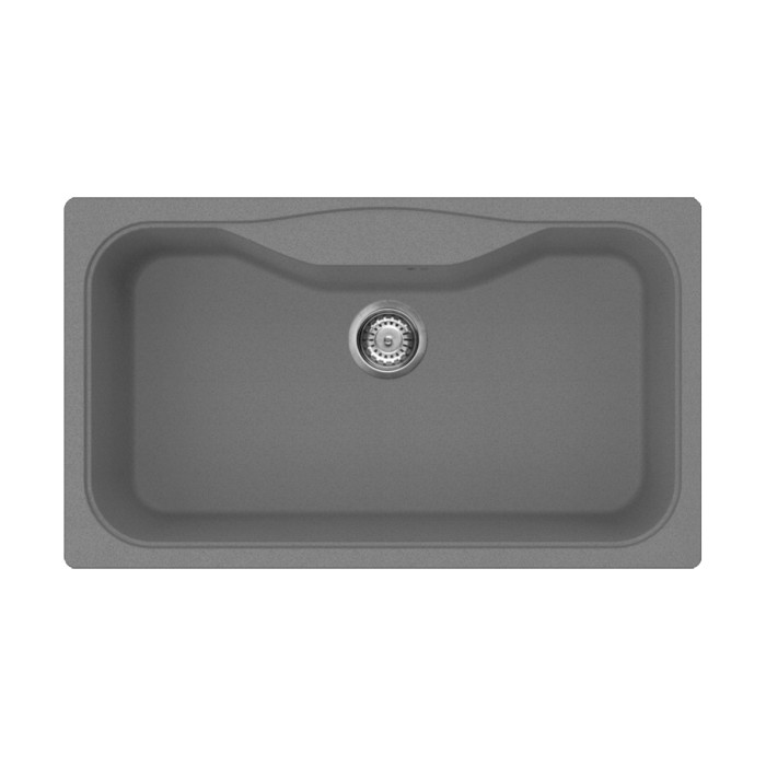 Omoikiri кухонная мойка Maru 86, leningrad grey арт. 4993574