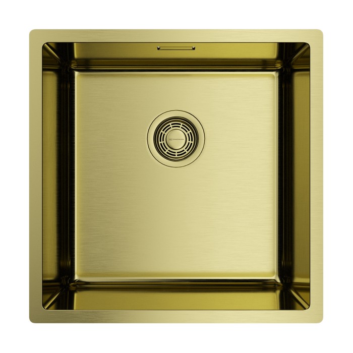 Omoikiri кухонная мойка Tadzava 44-U/I Ultra, светлое золото арт. 4993264