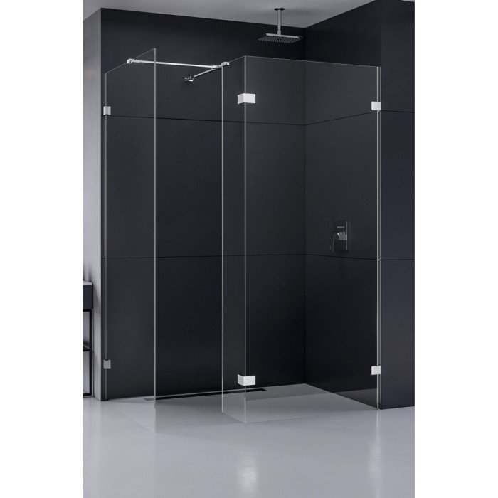 Душевое ограждение eventa 120x200, New trendy Eventa chrome, хром арт. EXK-4622