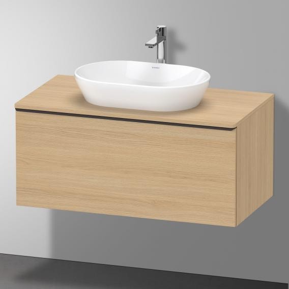 Duravit тумба подвесная под раковину 1000 мм х 550 мм и консолью, d-neo, de494803030 цвет: натуральный дуб