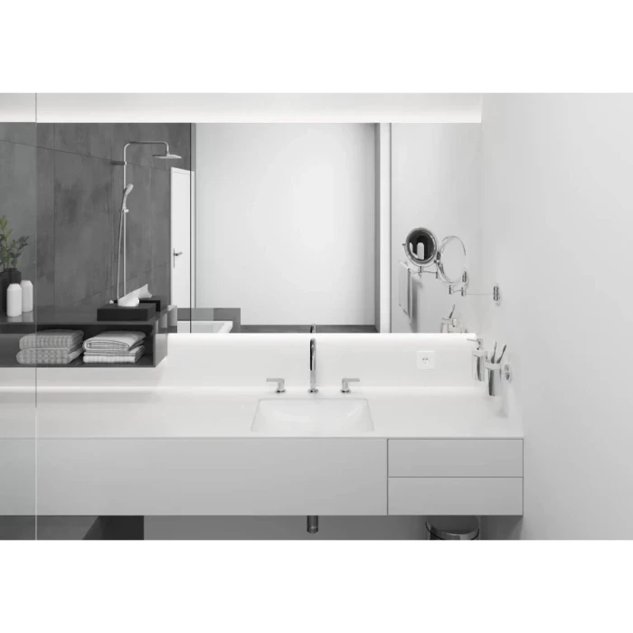 Hansgrohe смеситель для раковины с донным клапаном, Vernis Shape, хром арт. 71563000