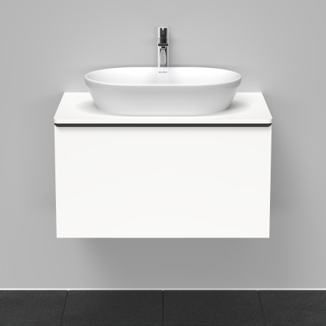 Duravit тумба подвесная под раковину 800 мм х 550 мм, с консолью, d-neo, de494701818 цвет: gres pietra grey opaco
