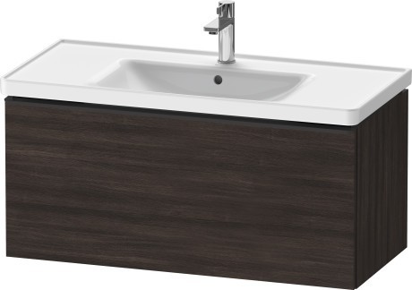 Duravit тумба подвесная под раковину 984 мм х 452 мм, d-neo, de425605353 цвет: каштан темный