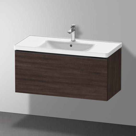 Duravit тумба подвесная под раковину 984 мм х 452 мм, d-neo, de425605353 цвет: каштан темный