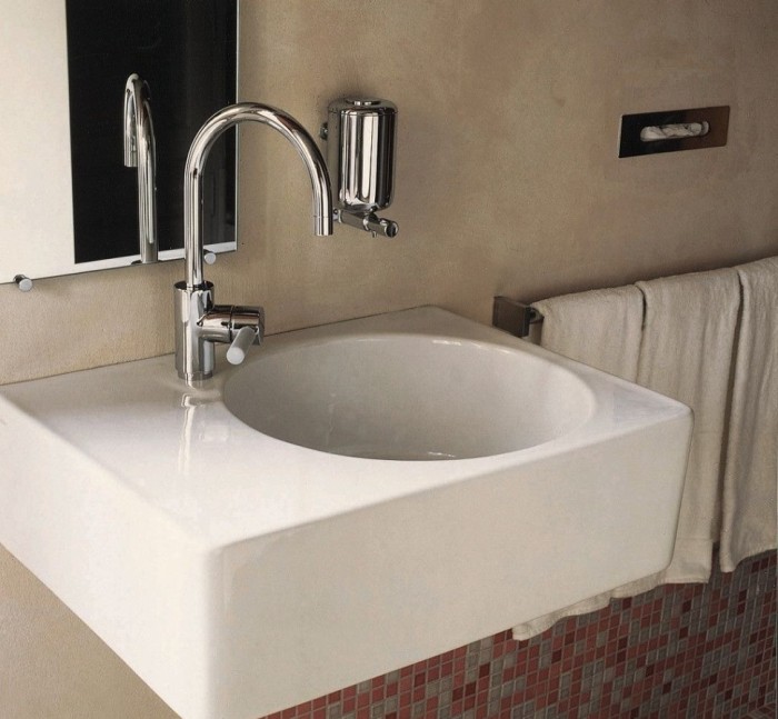 Duravit раковина подвесная 615х46см, scola, 0684600000 цвет: белый