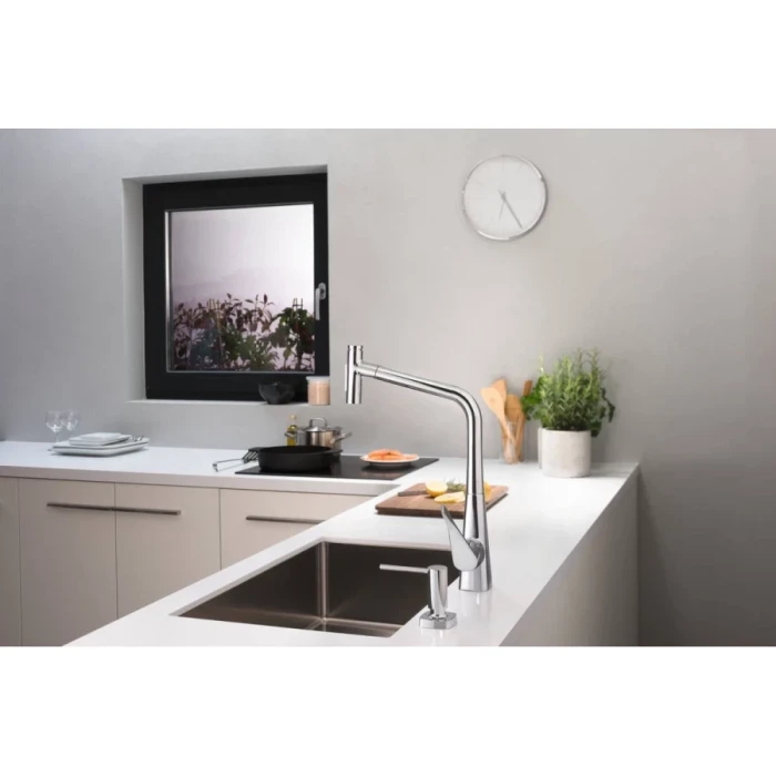 Hansgrohe дозатор 500 мл, A71, хром арт. 40468000