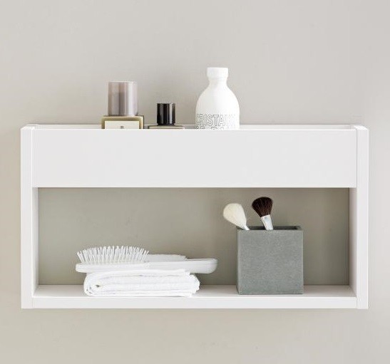 Duravit полочка настенная белая матовая, ketho, kt253701818 цвет: базальт матовый