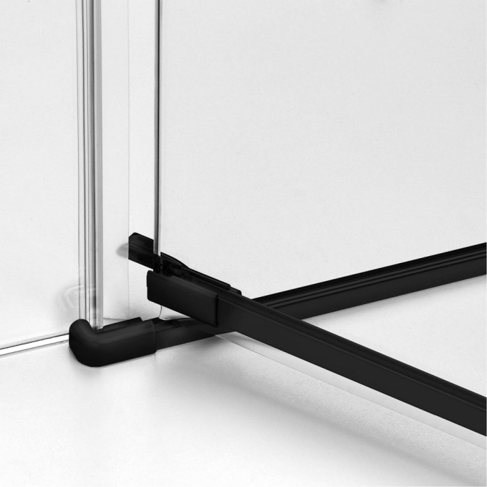 Душевое ограждение 120x80x200, New trendy Avexa black, черный арт. EXK-1620