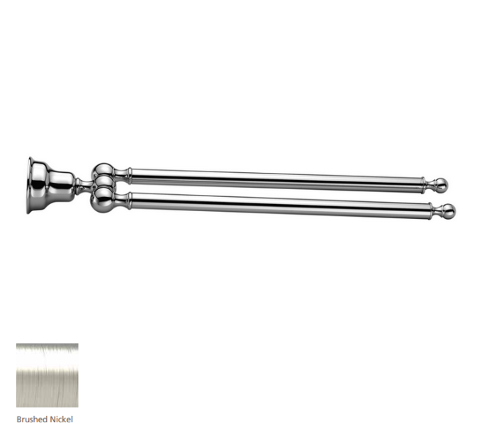 Cisal полотенцедержатель, 4016.01h.ac huber croisette, цвет: satin brushed nickel