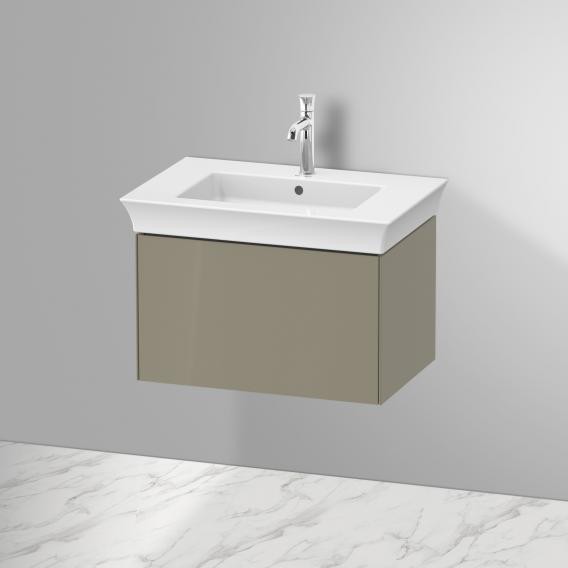 Duravit тумба подвесная 458 мм х 684 мм, white tulip, wt42410h2h2 цвет: каменно-серый глянцевый