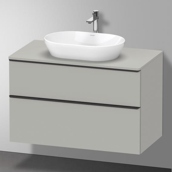 Duravit тумба подвесная под раковину 550 мм х 1000 мм, d-neo, de496800707 цвет: бетонно-серый матовый