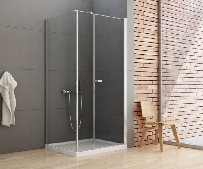 Душевое ограждение 100x120x195, New trendy New soleo chrome, хром арт. K-0634