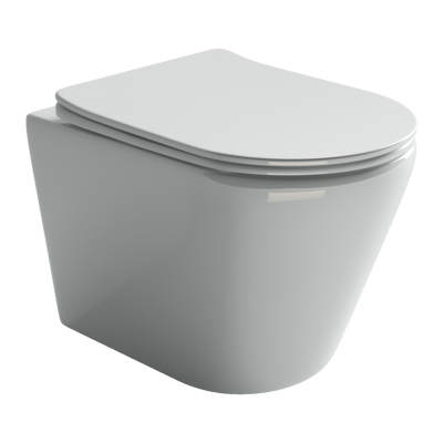 Ceramicanova подвесной унитаз с сиденьем highlight, cn1804 цвет: белый