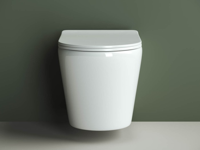 Ceramicanova подвесной унитаз с сиденьем highlight, cn1804 цвет: белый