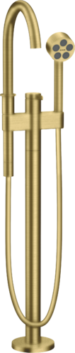 AXOR напольный смеситель для ванны, One, шлифованная медь арт. 48440950