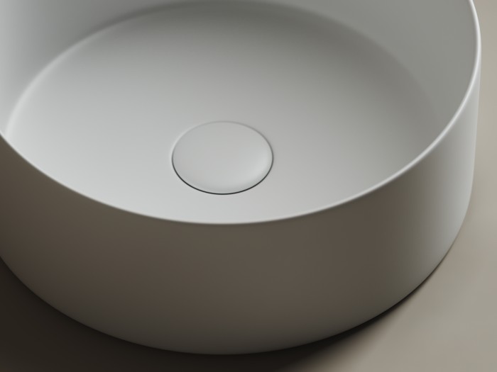 Ceramicanova раковина накладная element, cn6032mw цвет: белый