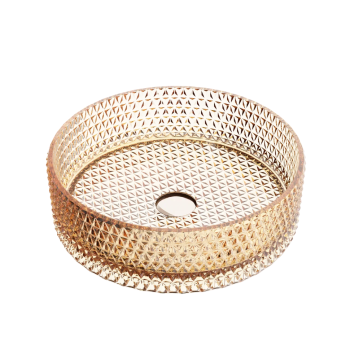 Ceramicanova раковина накладная cristal, cn6058 цвет: бежевый