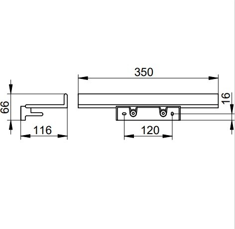 Keuco полочка для душа съёмная collection reva, сollection reva, белый арт. 12858 510000
