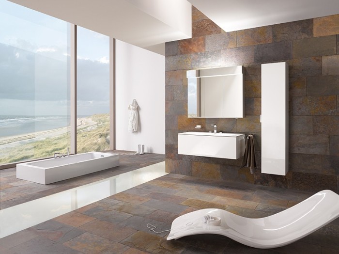 Keuco высокий шкаф-пенал, edition 300, белый альпийский арт. 30310 212102