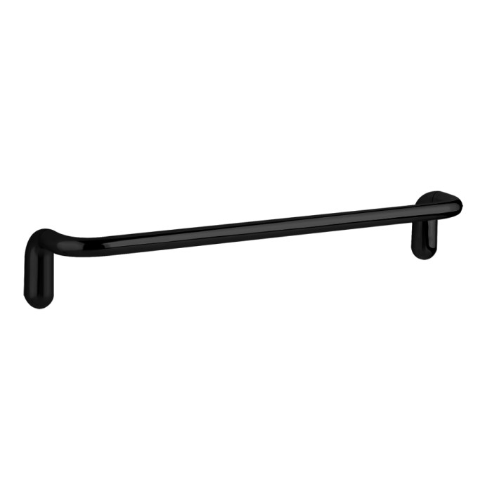 Gessi Полотенцедержатель 30см, подвесной, Goccia, 38097#099 цвет: черный