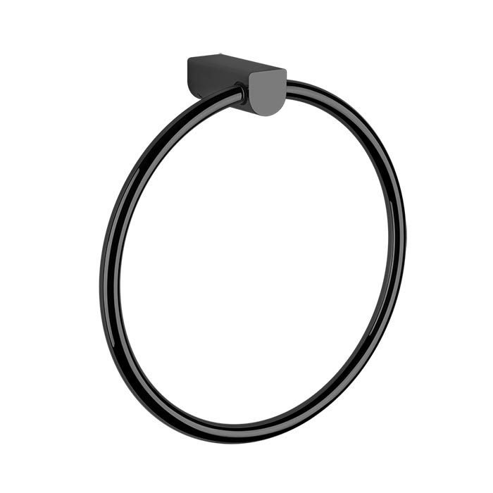 Gessi Полотенцедержатель кольцевой, подвесной, Rilievo, 59509#299 цвет: nero xl