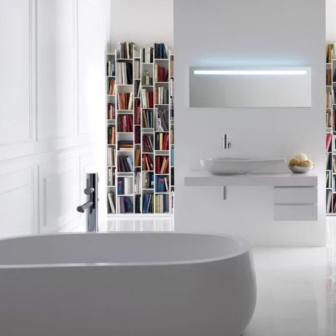 LAUFEN раковина 80x42, LAUFEN IL BAGNO ALESSI - 8.1897.3.400.112.1