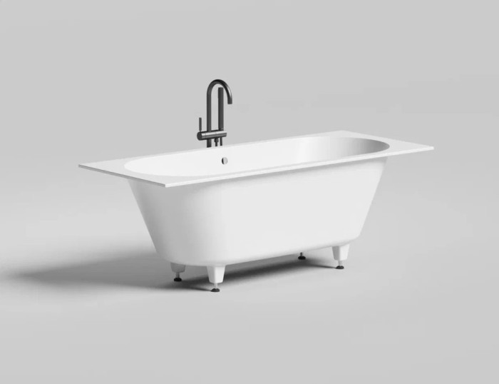 Salini ванна встраиваемая 170x70, ornella, 104623mrh цвет: матовый белый