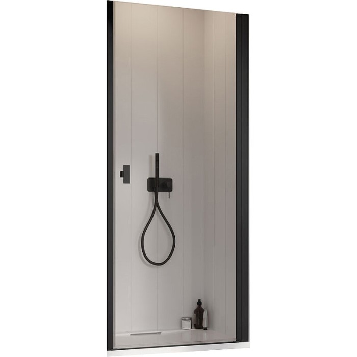 Radaway душевая дверь black dwj i 100 r профиль черный стекло прозрачное, Nes - 10026100-54-01R