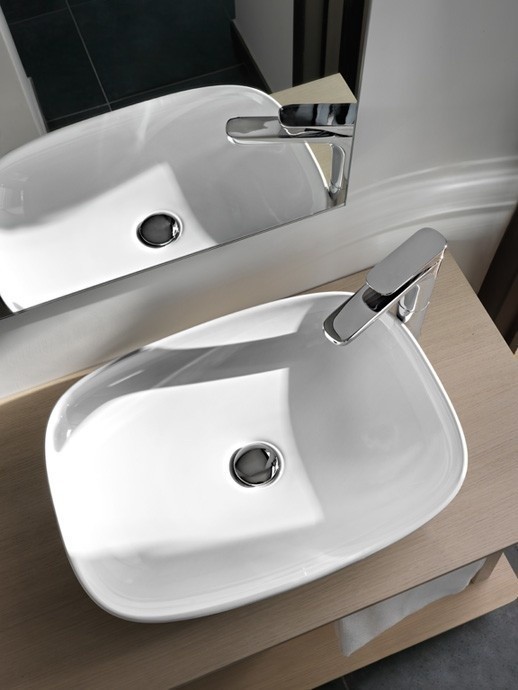 ArtCeram раковина (накладная), lfl006 01 00 la fontana цвет: белый глянцевый