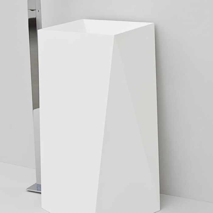 ArtCeram раковина (напольная), osl008 01 00 sharp цвет: белый глянцевый