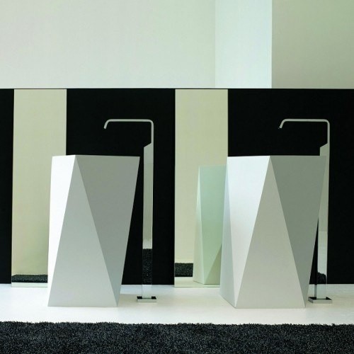 ArtCeram раковина (напольная), osl008 01 00 sharp цвет: белый глянцевый