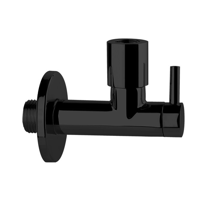 Gessi Запорный кран-фильтр под раковину с подводом воды на 1/2” Technical accessorie, черный - 01411#299