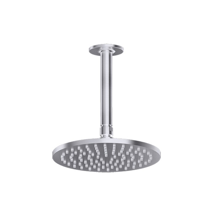 Gessi Потолочная душевая головка шарнирная на 1/2", d200 мм, Inciso, 58152#149 цвет: finox