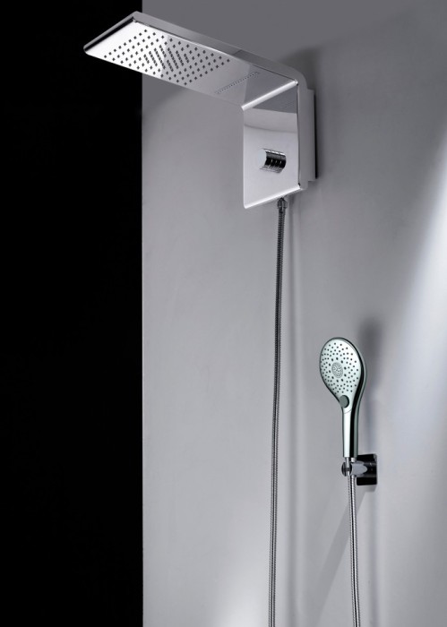 Bossini верхний душ rain renovation set 2 режима, syncro, хром арт. i00592.030