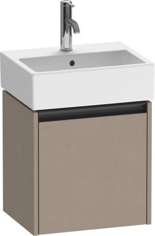 Duravit тумба подвесная под раковину 338 мм х 434 мм х 440 мм, ketho.2, k25070r75750000 цвет: лён