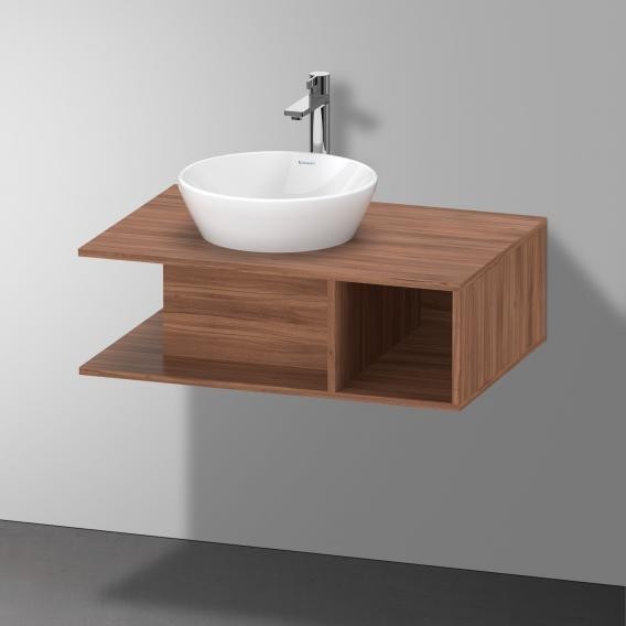 Duravit тумба подвесная под раковину 800 мм х 550 мм, d-neo, de492807979 цвет: орех натуральный