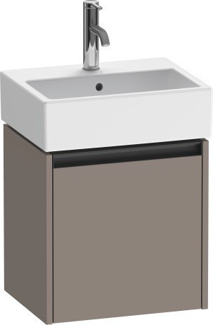 Duravit тумба подвесная под раковину 338 мм х 434 мм х 440 мм, ketho.2, k25070r43430000 цвет: базальт матовый