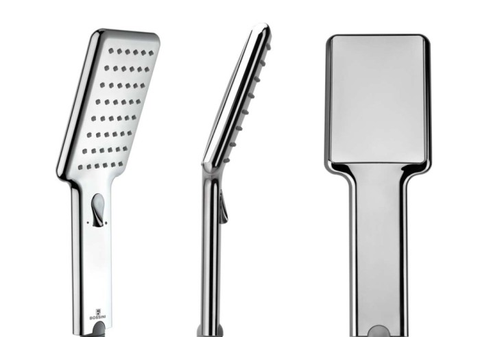 Bossini душевой комплект life с лейкой, шлангом и держателем, agua life, хром арт. c13002c.030